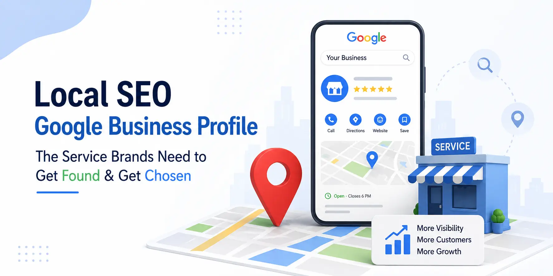 Local SEO and Google Business Profile for service brands